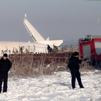 Flugzeugabsturz Kasachstan dpa