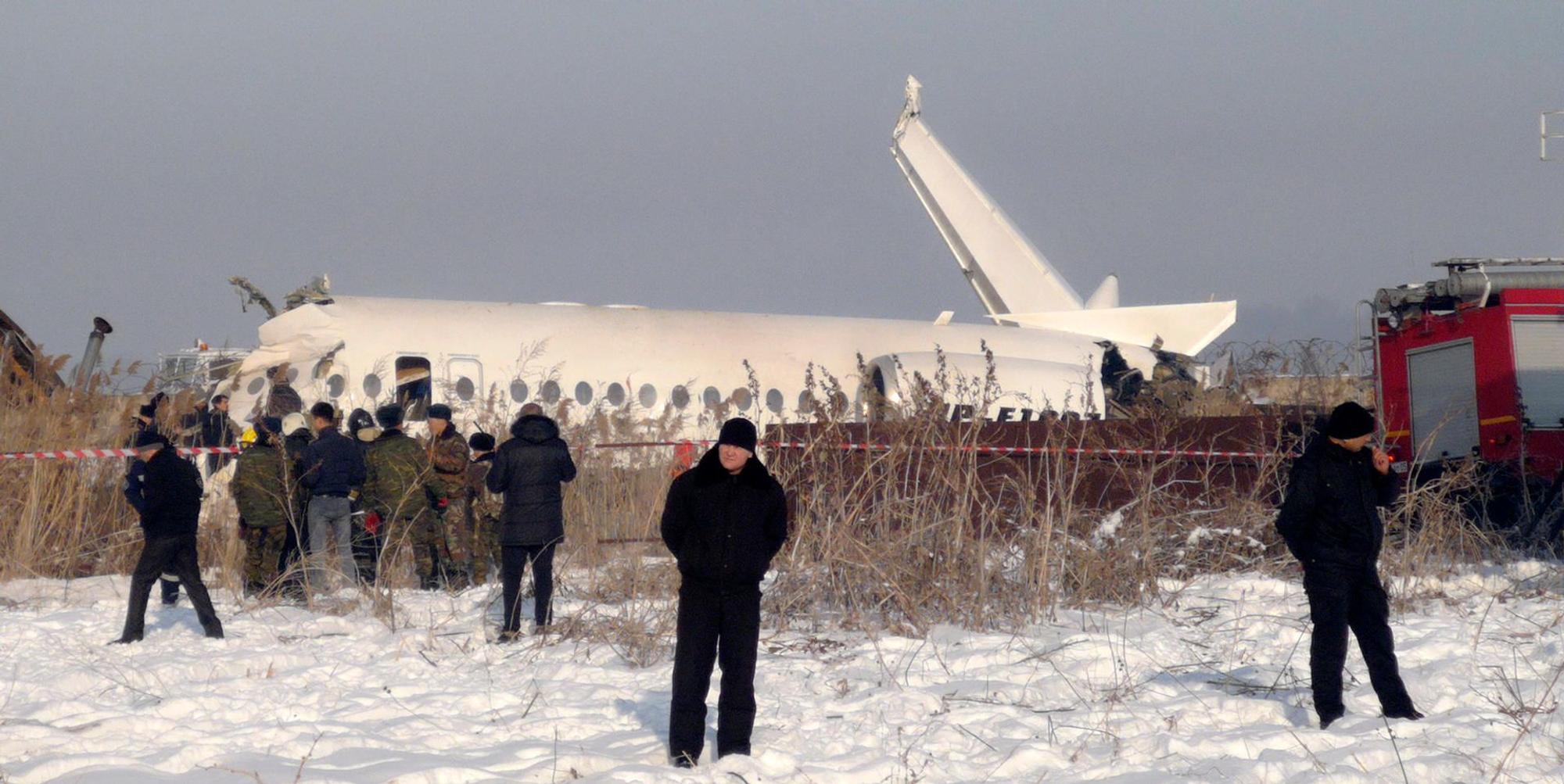Flugzeugabsturz Kasachstan dpa