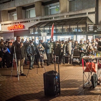 Markus Beisicht Impfgegner Demonstration Leverkusen