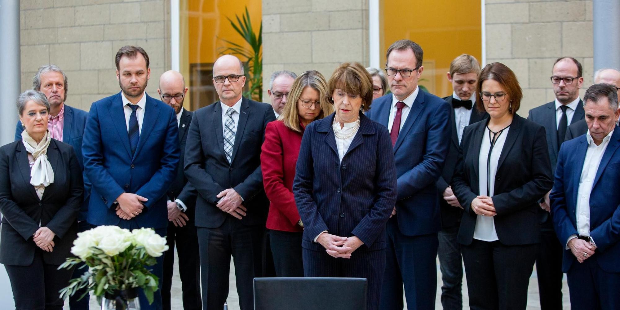 Schweigeminute Reker