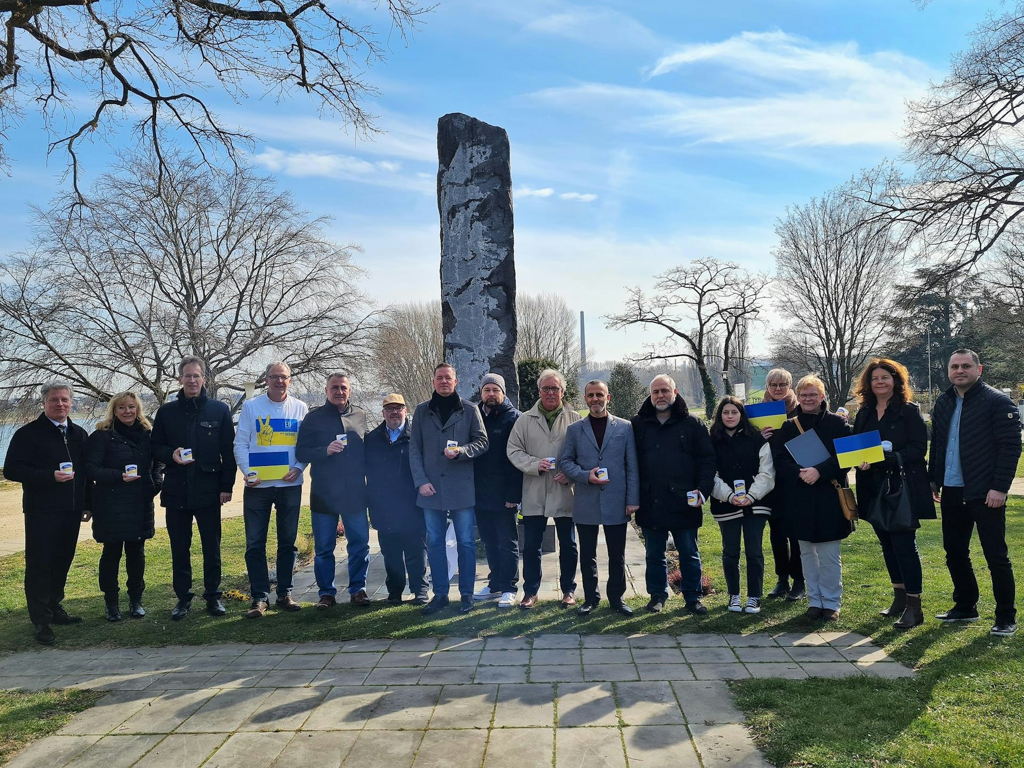 Mahnwache Ukraine Wesseling