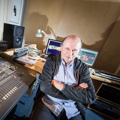 Arno Steffen im Tonstudio