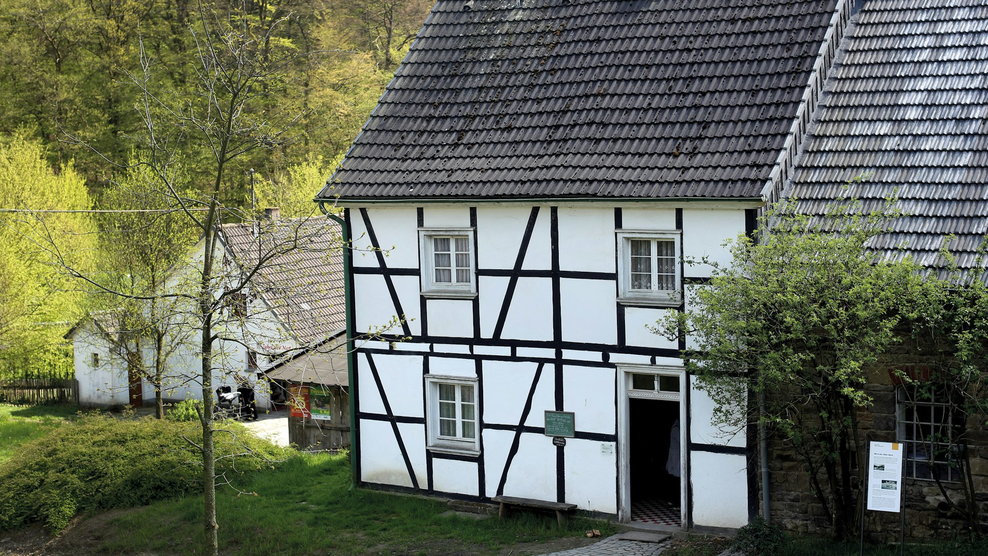 Fachwerkhaus im Bergischen.
