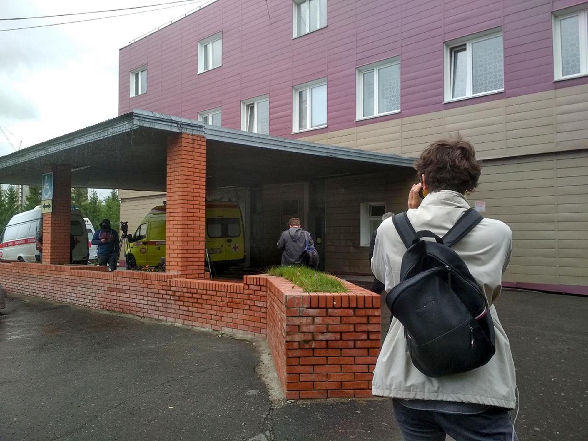 Nawalny Krankenhaus