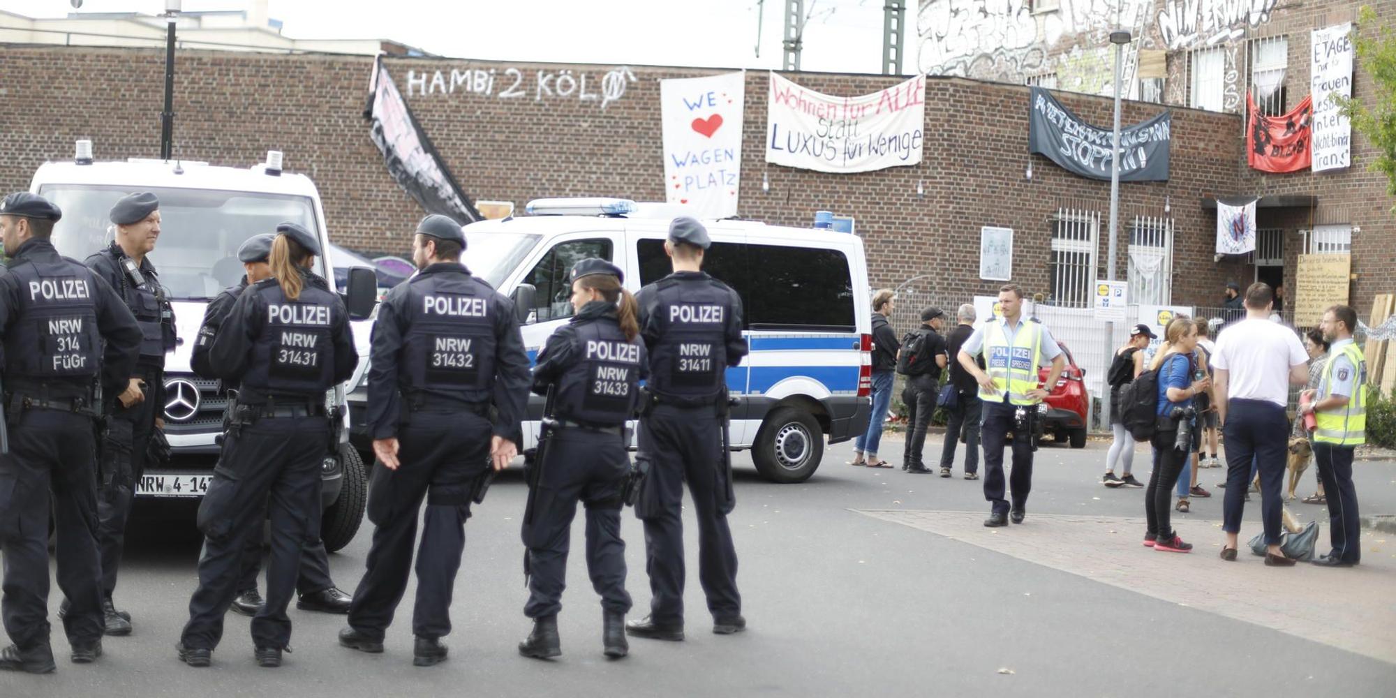 Räumung Vogelsanger Straße