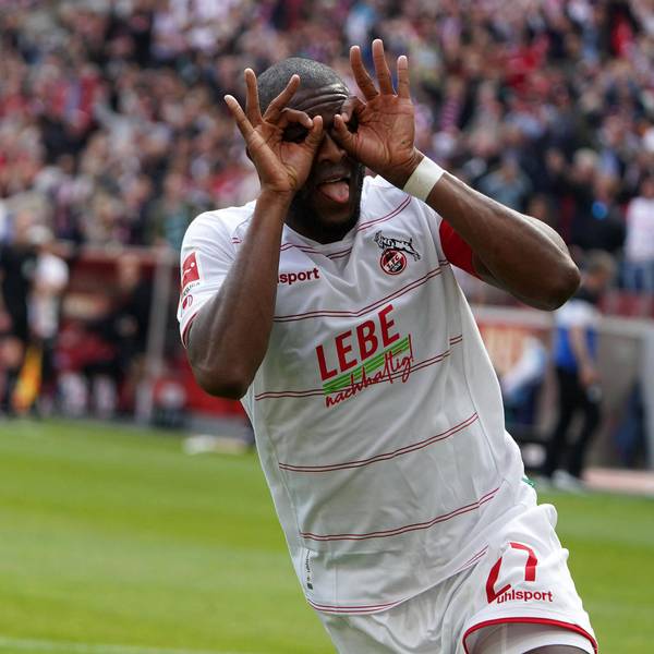 Modeste Jubel nach Tor
