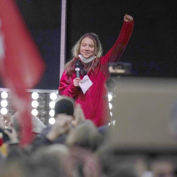 Greta Thunberg Glasgow 2021