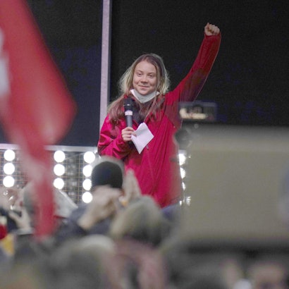 Greta Thunberg Glasgow 2021