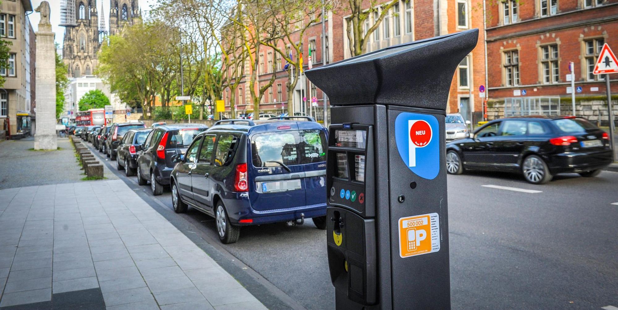 Parkscheinautomat-Köln