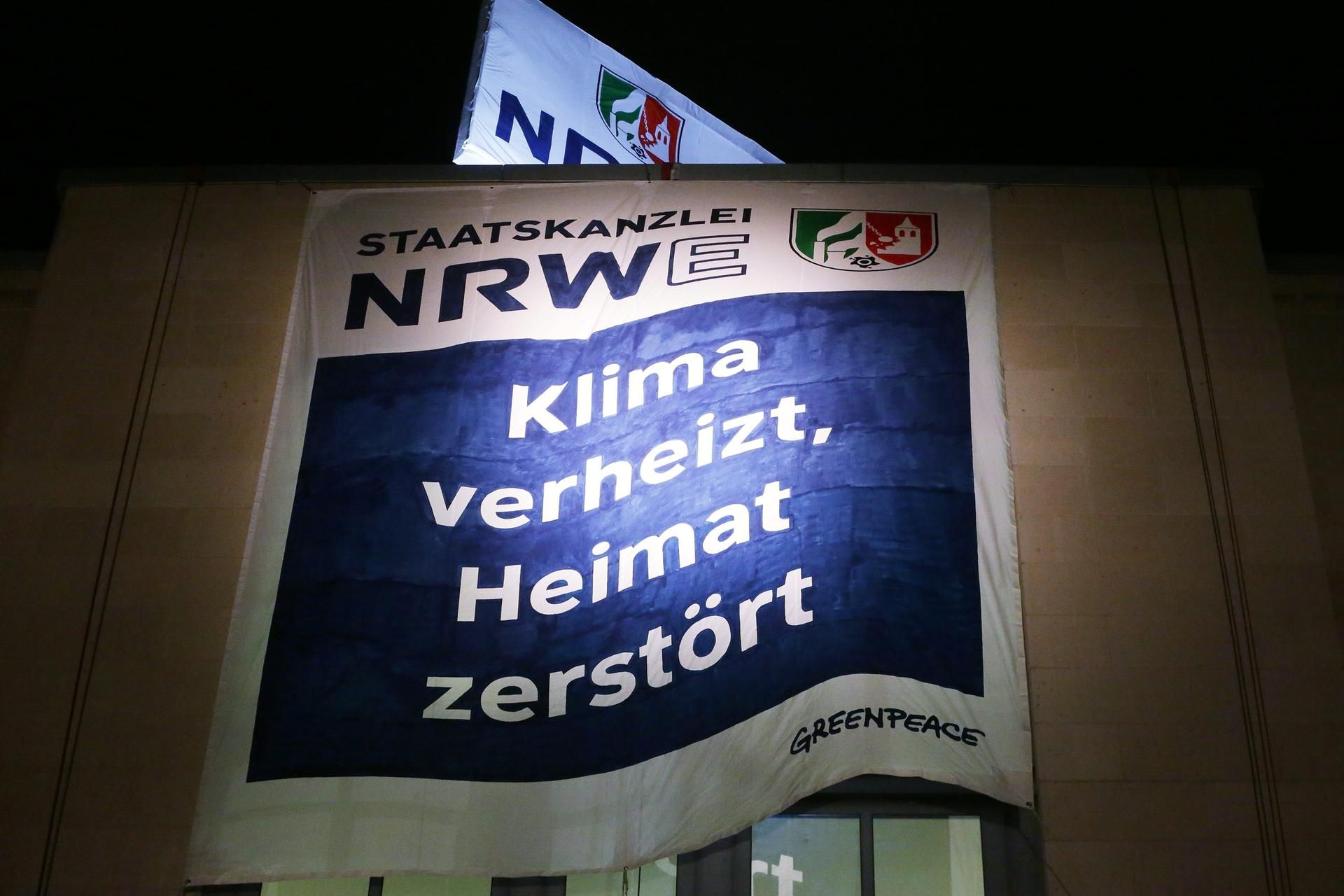 Greempeace in Düsseldorf