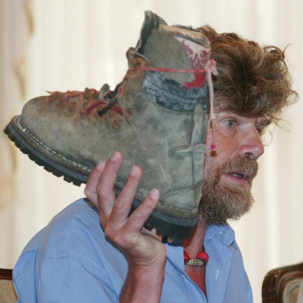 Günther Messner Schuh dpa