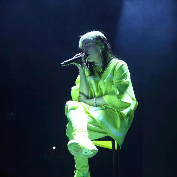 Billie Eilish bei einem Live-Auftritt