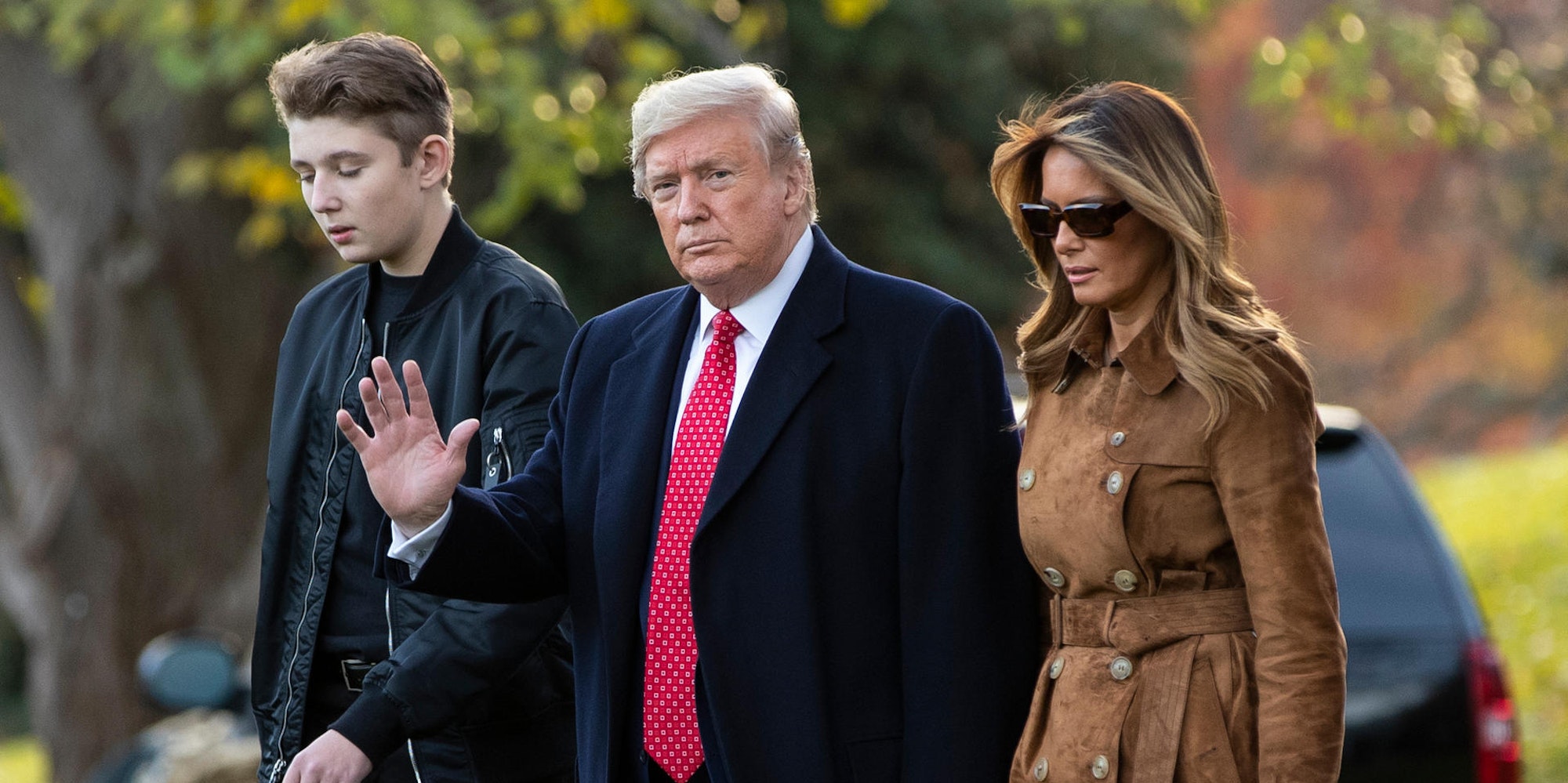 Melania und Barron Trump