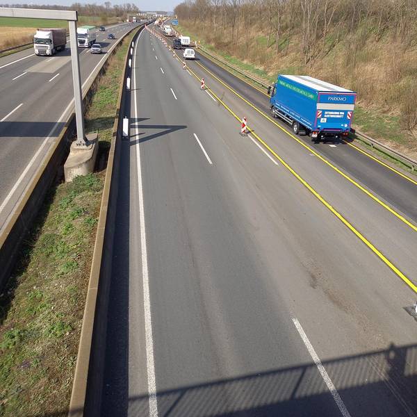 Brücke A1_61 Sperrung