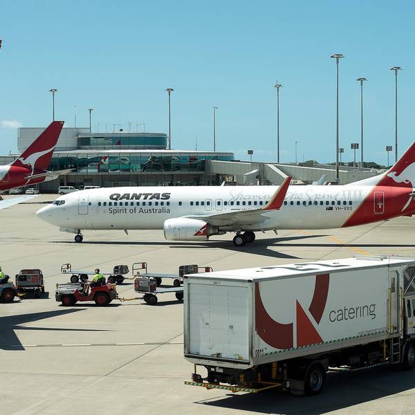 Qantas Rollfeld 090822