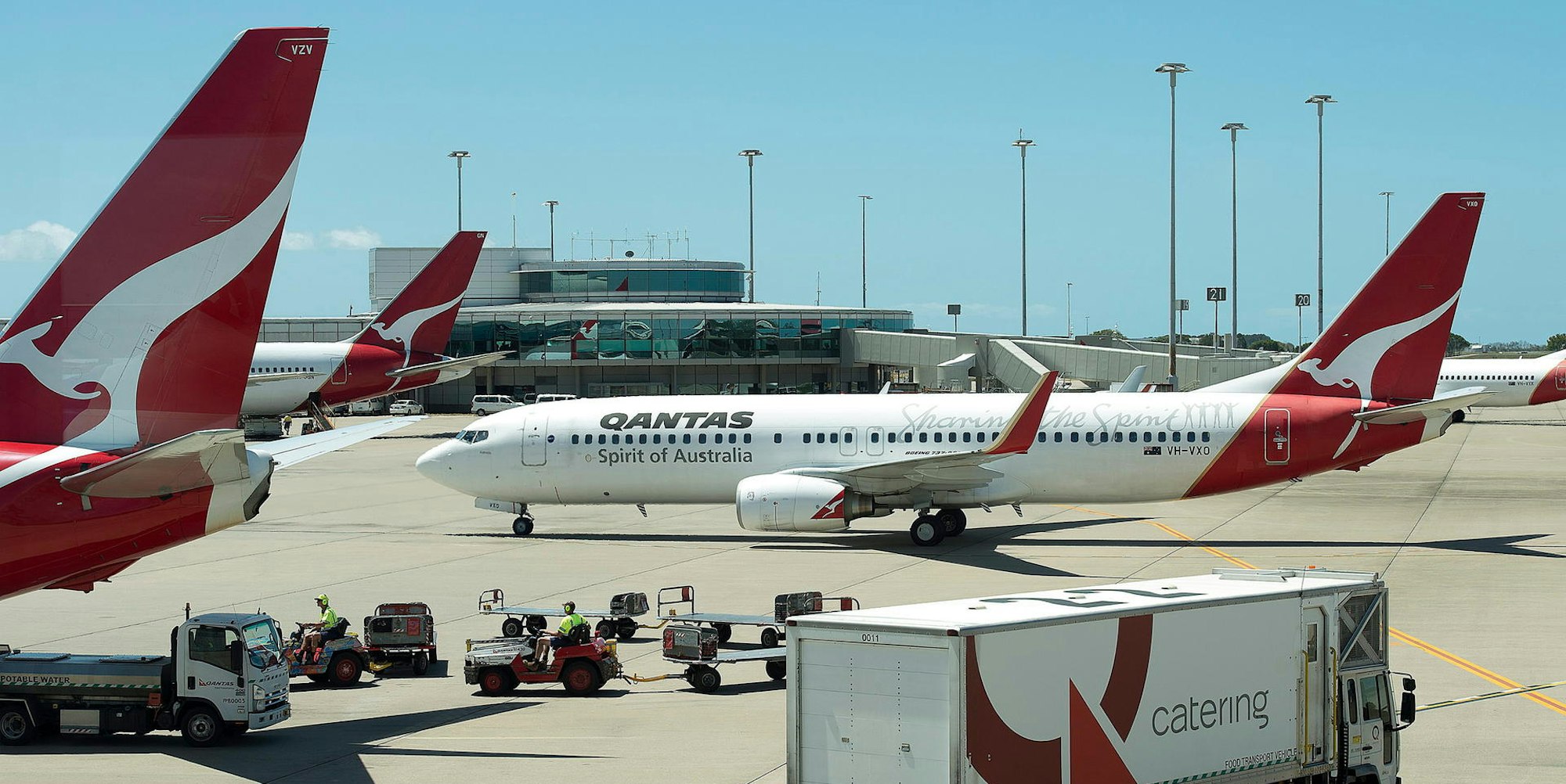 Qantas Rollfeld 090822