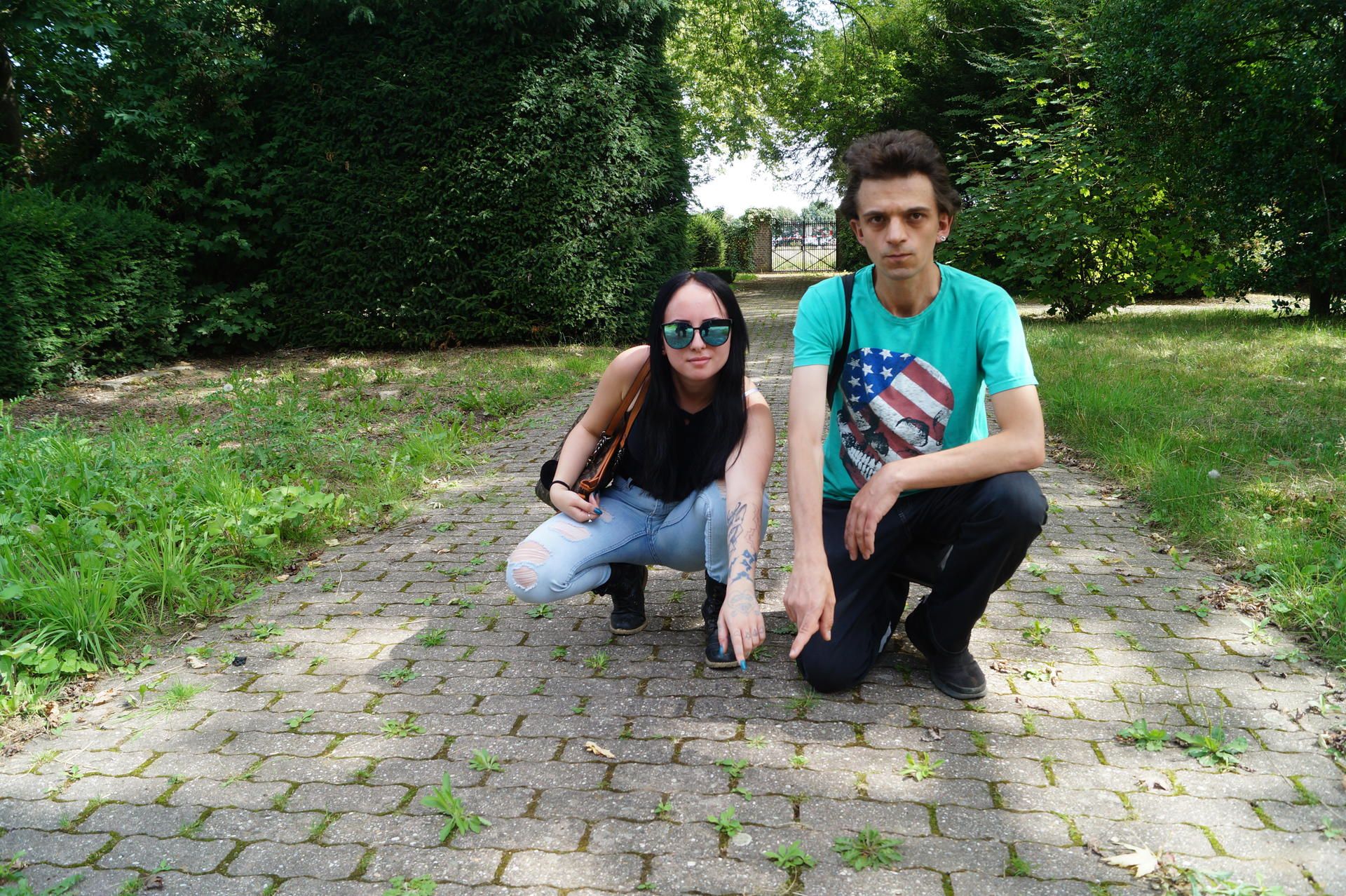 Marielle König und Freund