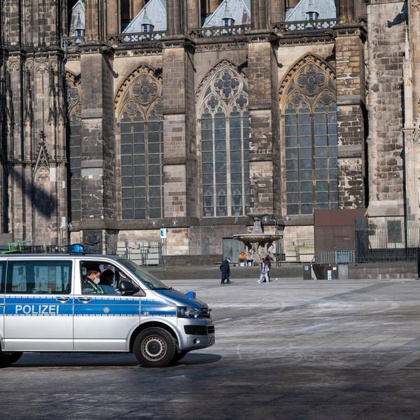 Domplatte Polizei