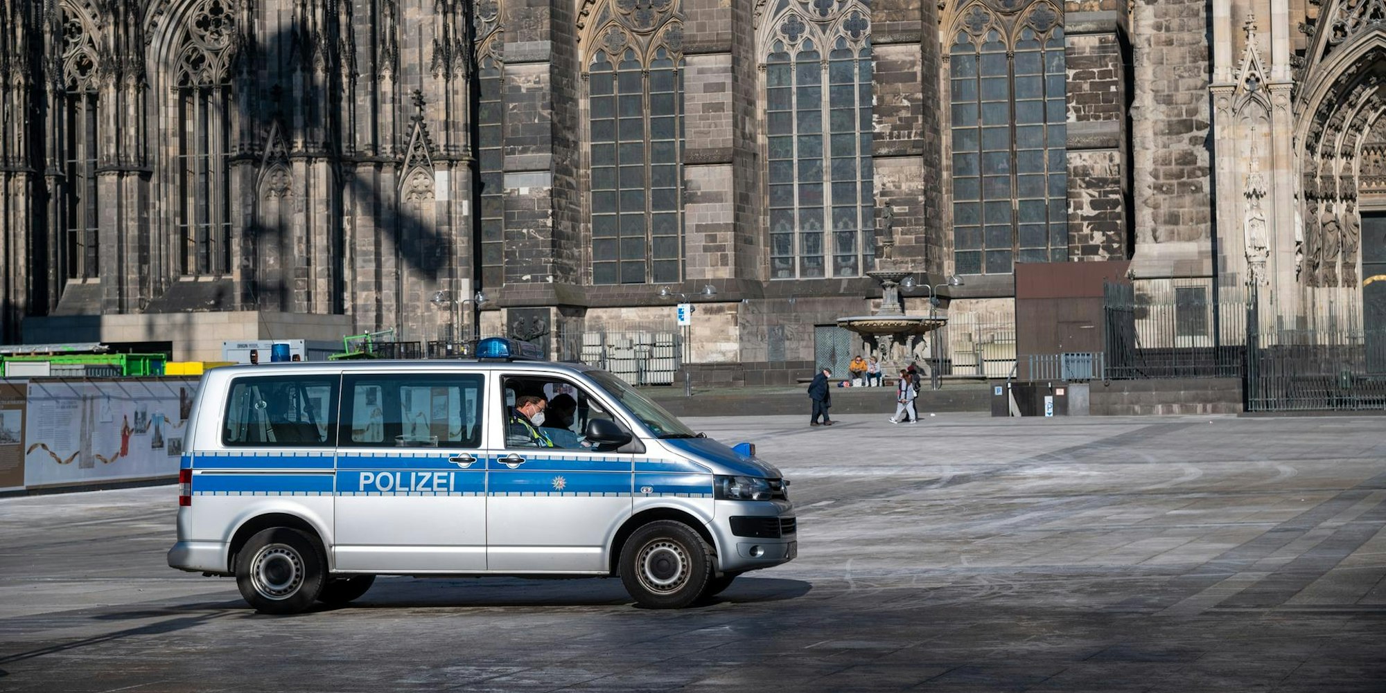 Domplatte Polizei