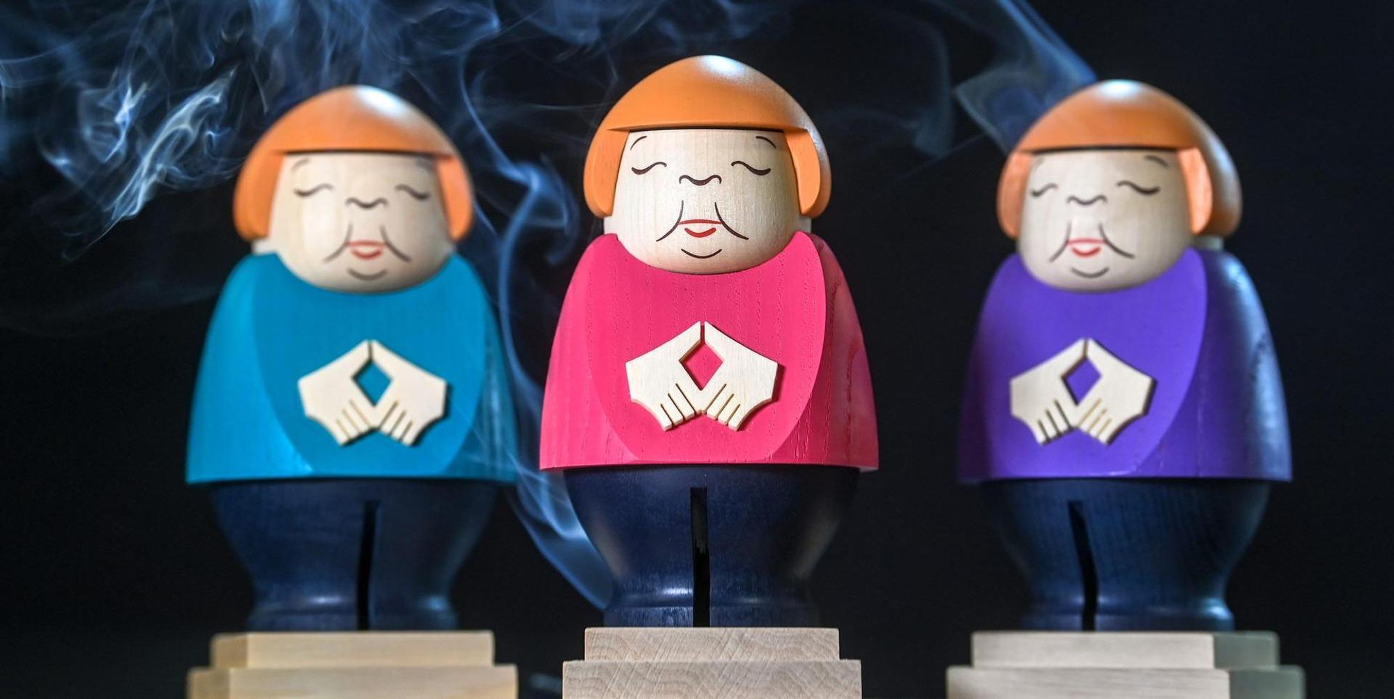 Rauchende Merkel