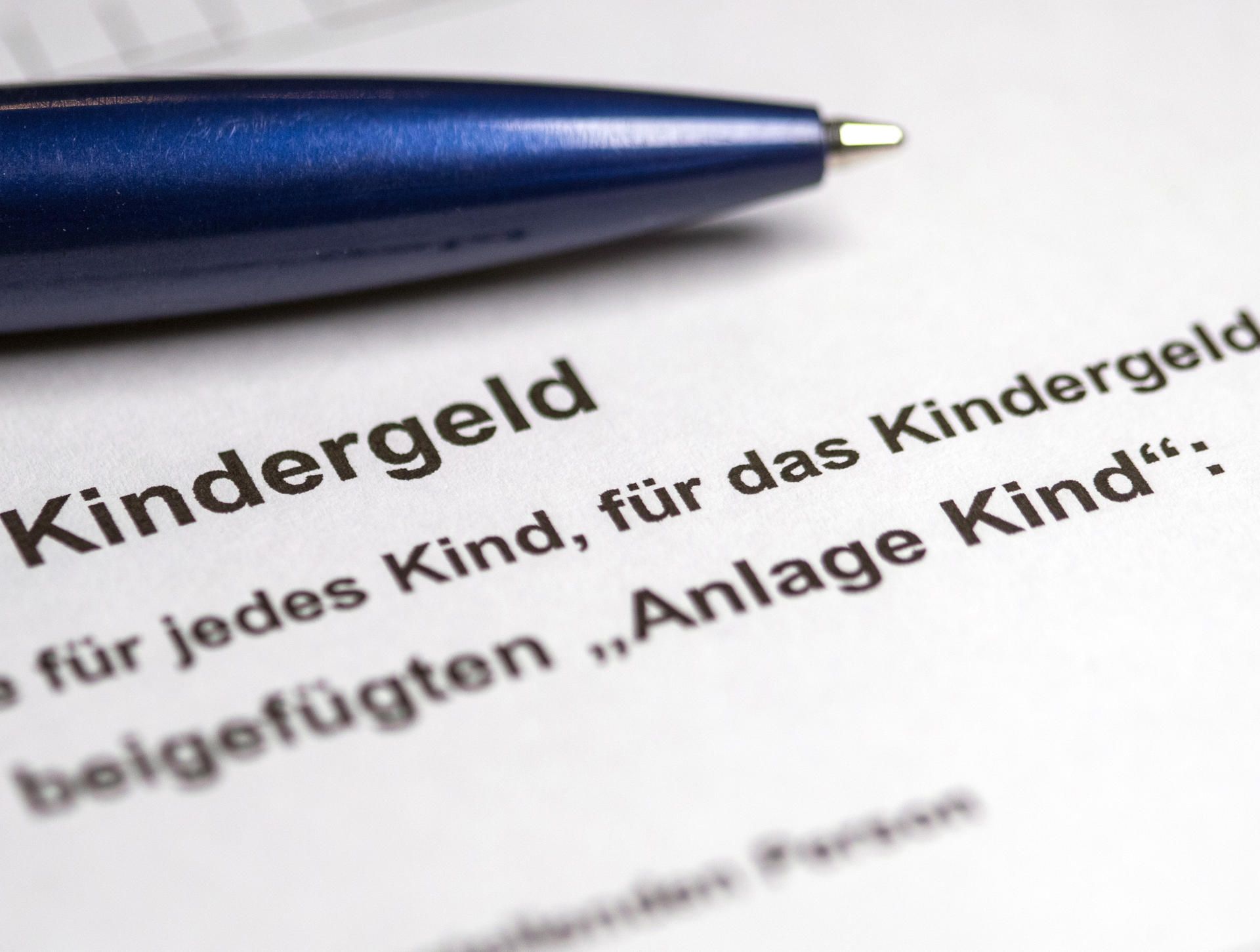 Kindergeld Symbolbild dpa