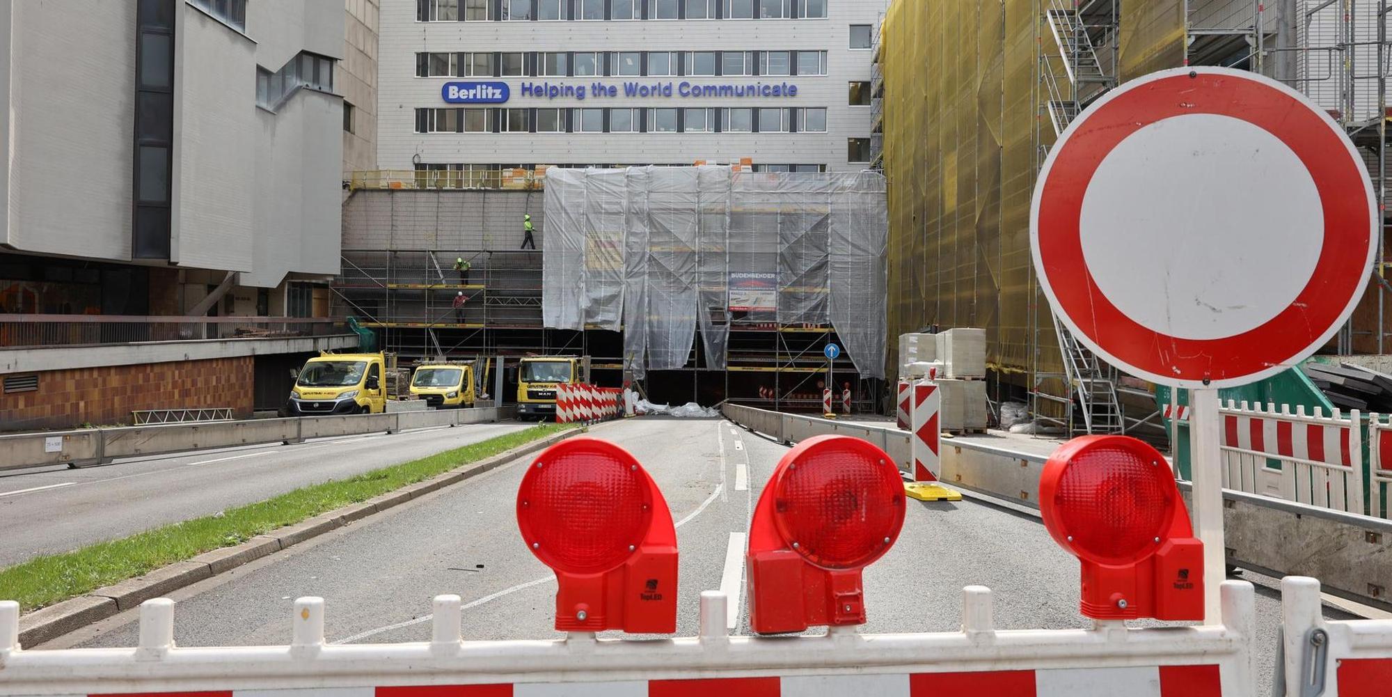 Vollsperrung Nord-Süd-Fahrt GOYERT