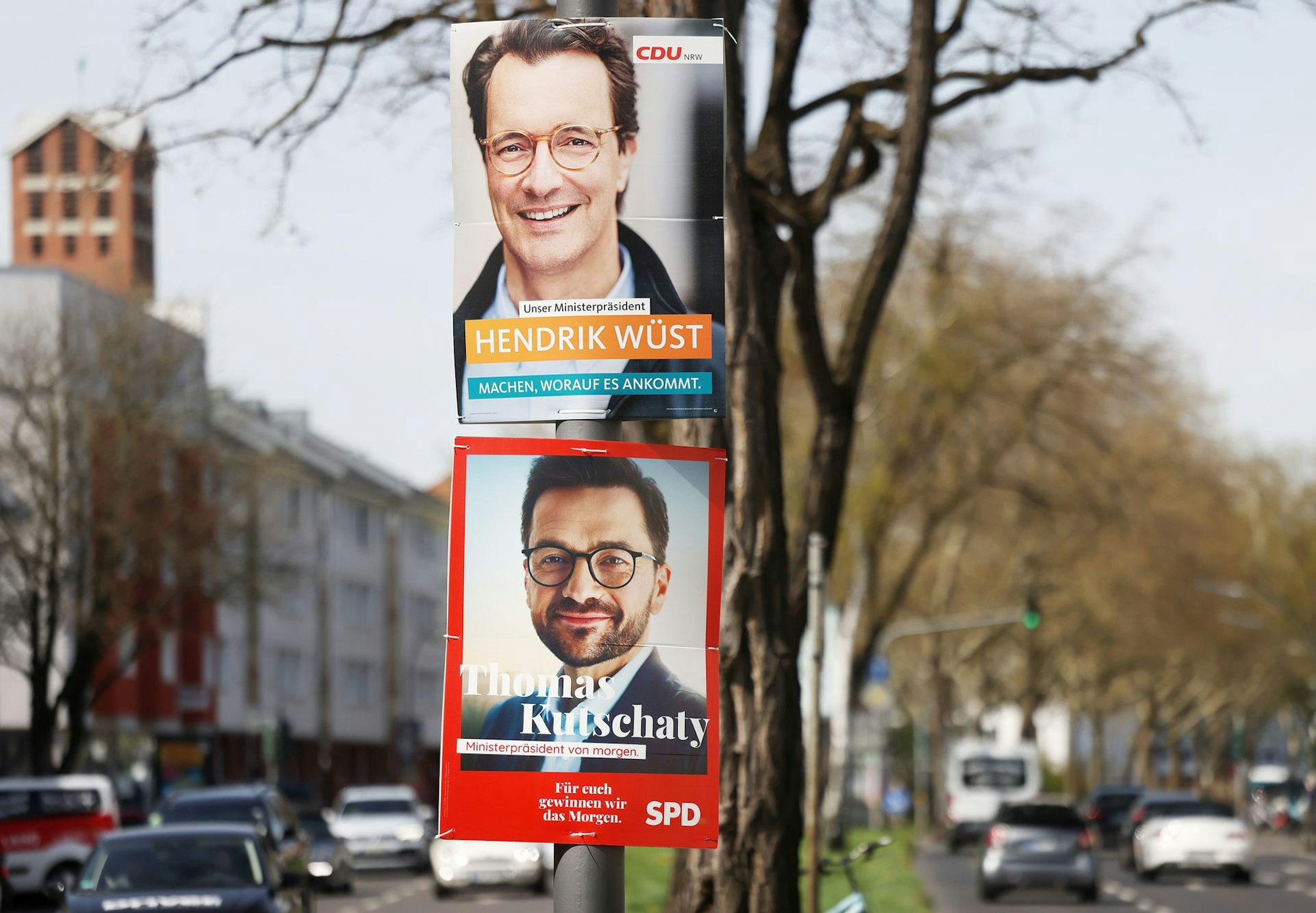 Wahlplakate NRW