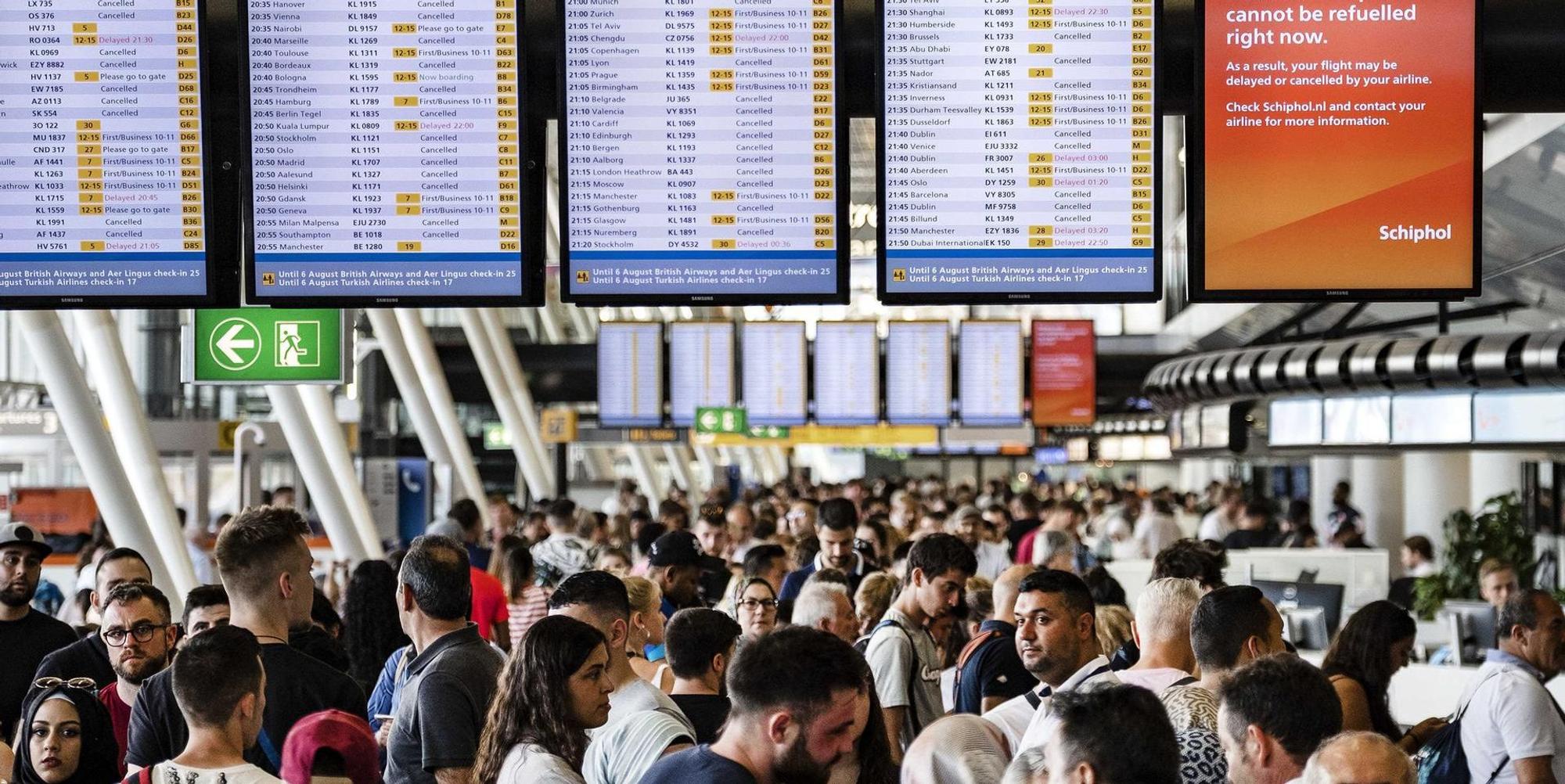 Amsterdam Flugchaos