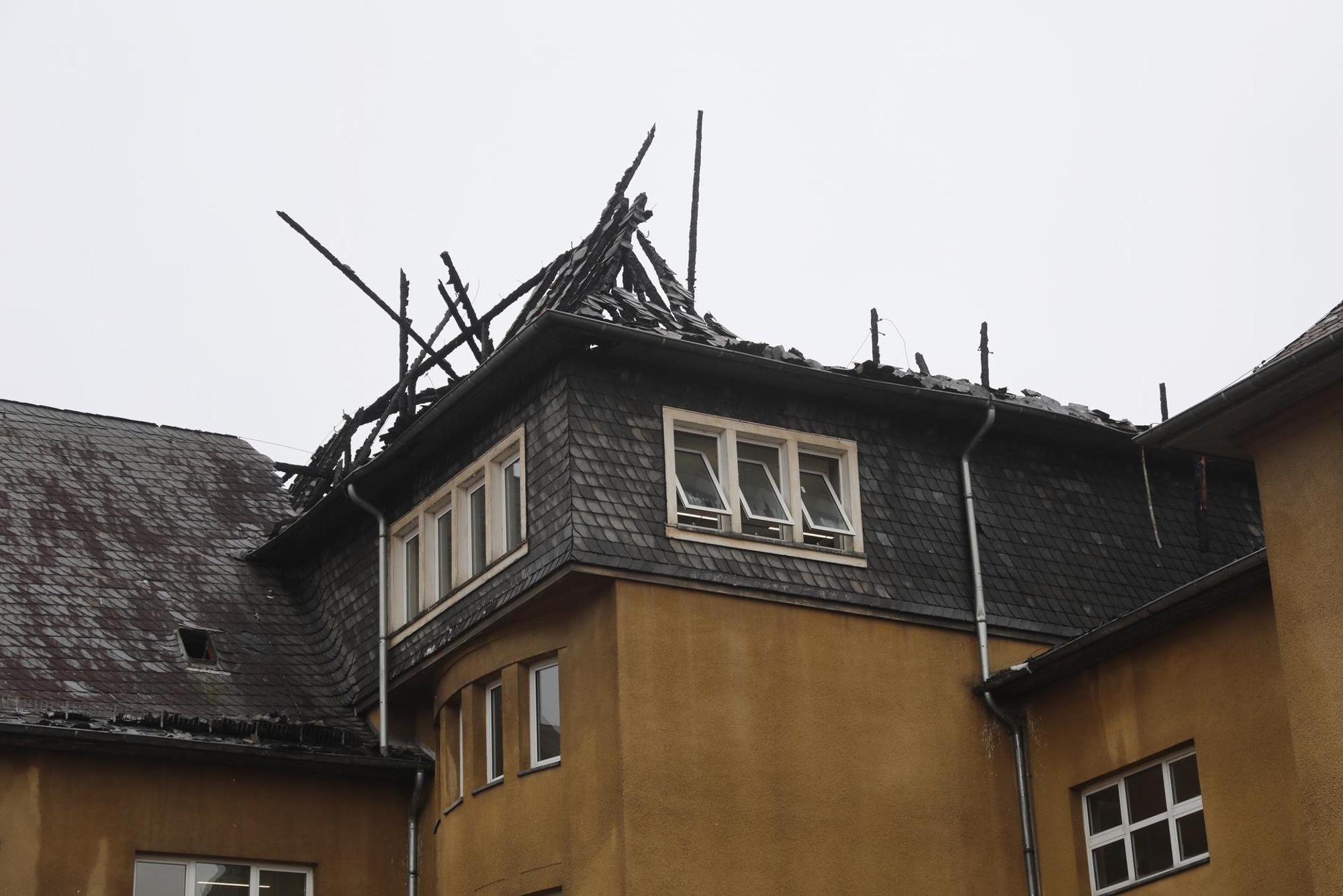 Dachstuhl Feuer