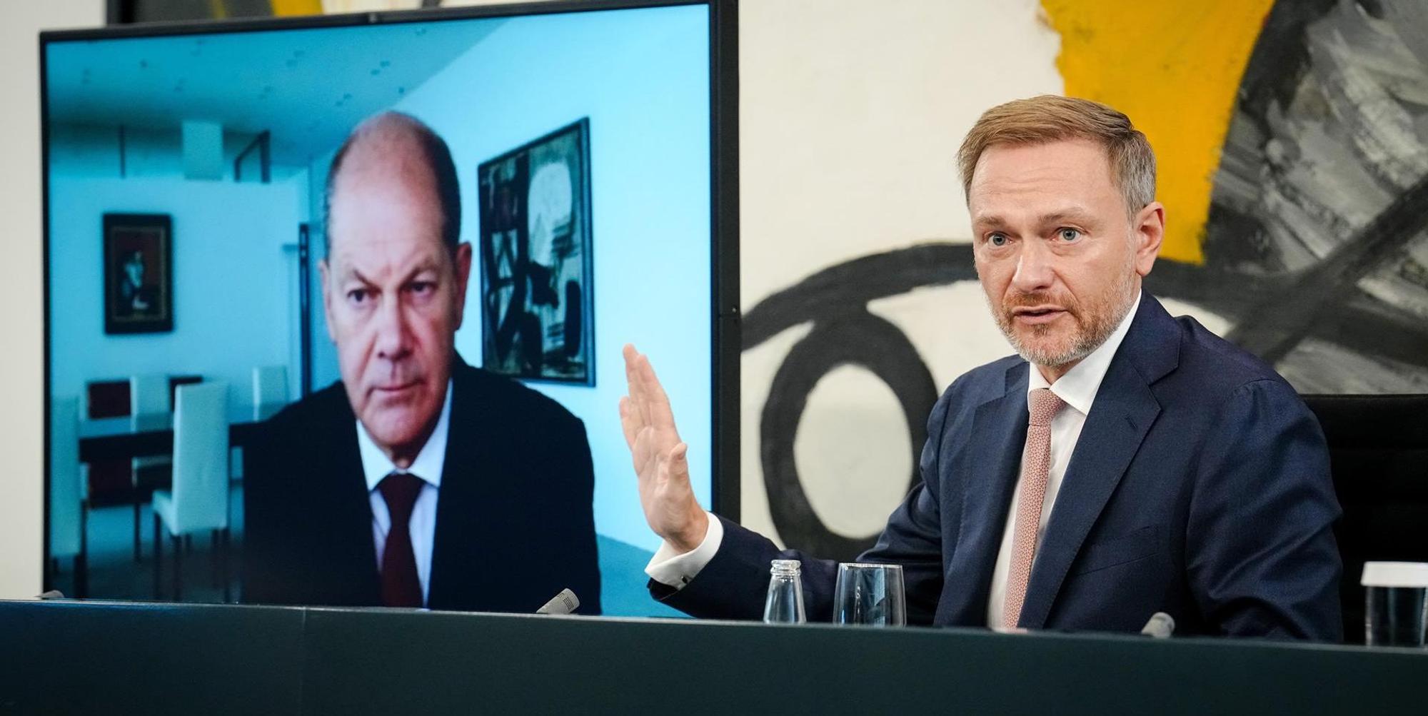 Olaf Scholz dpa Screen