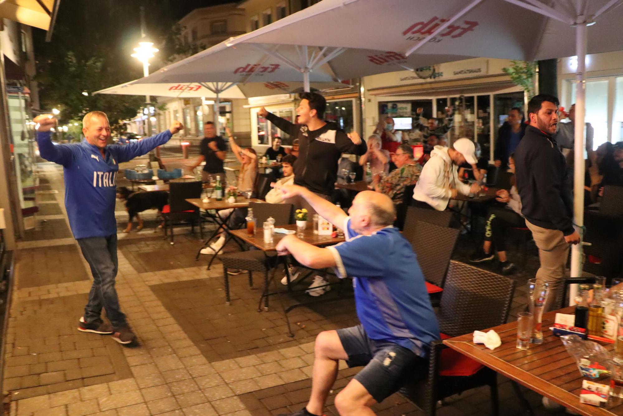 Italien Fans Brühl