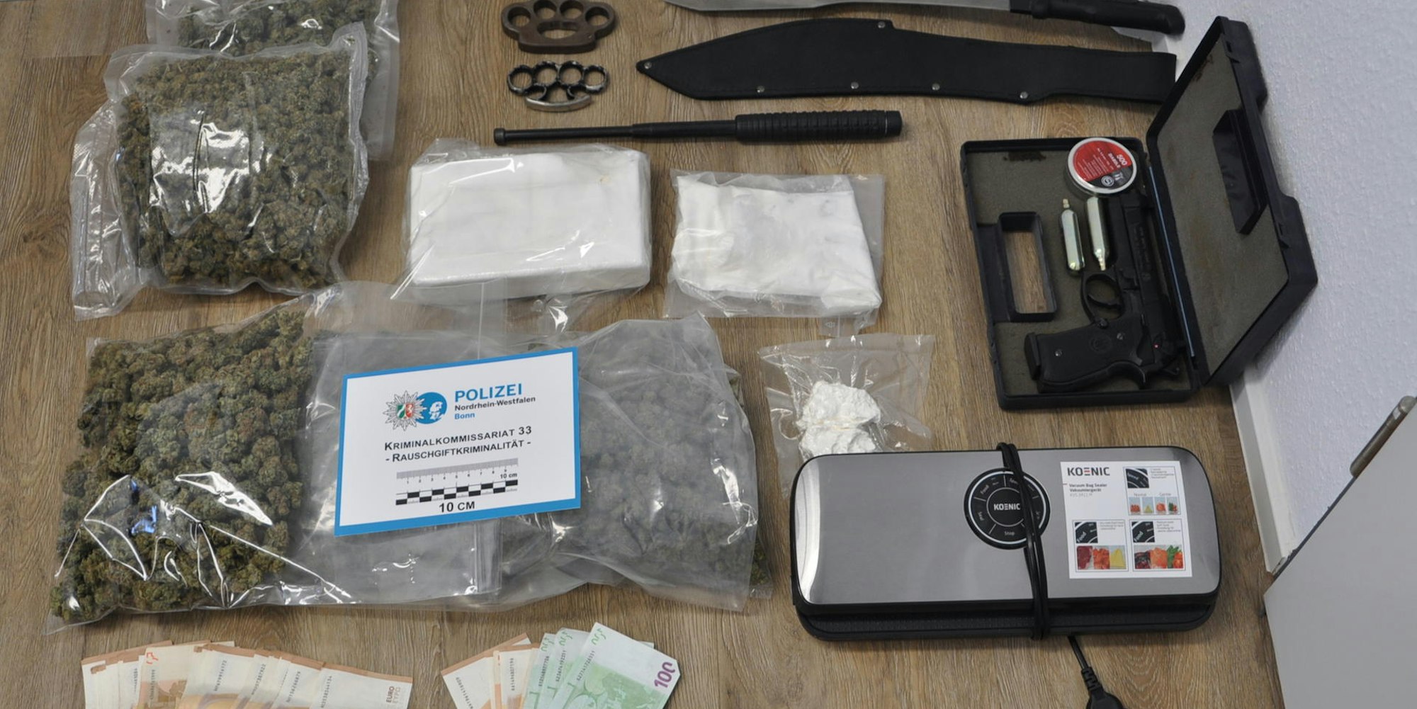 Drogenfund Bonn Unfall 160519