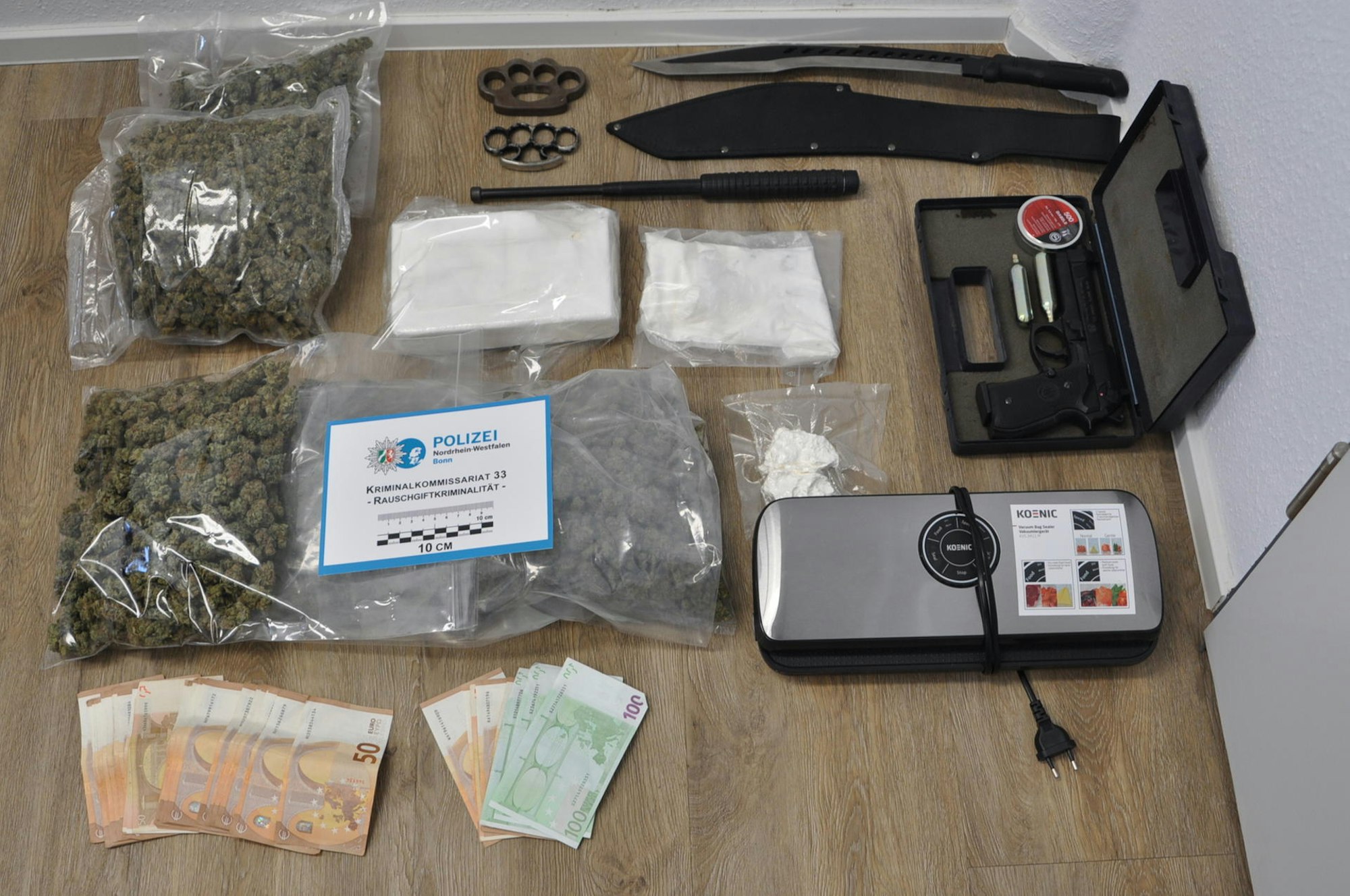 Drogenfund Bonn Unfall 160519