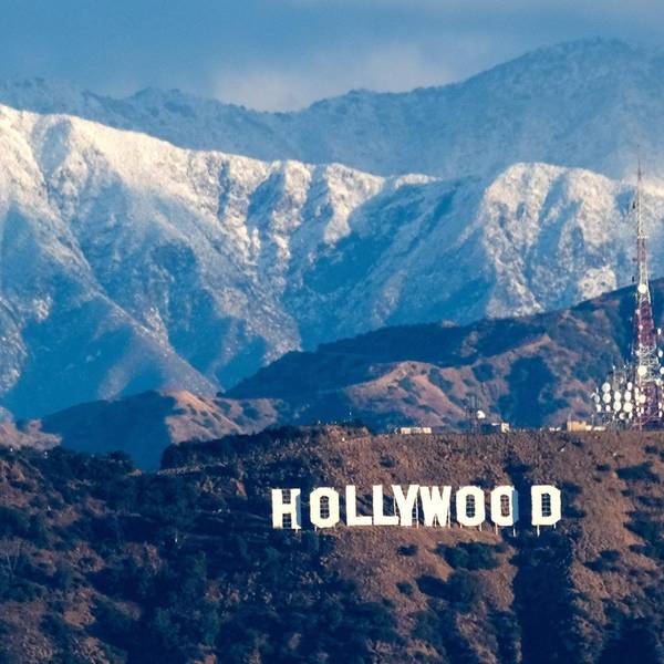 Hollywood Schriftzug