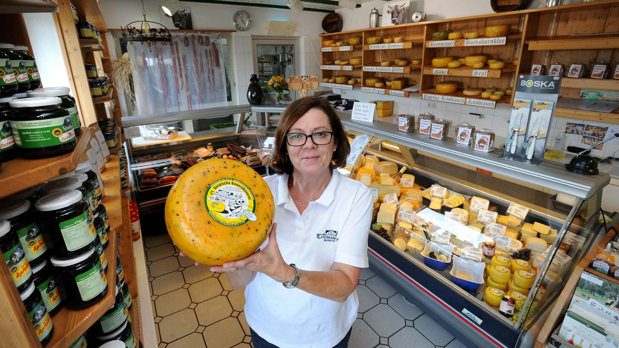 Die Käserei auf dem Thomashof in Burscheid