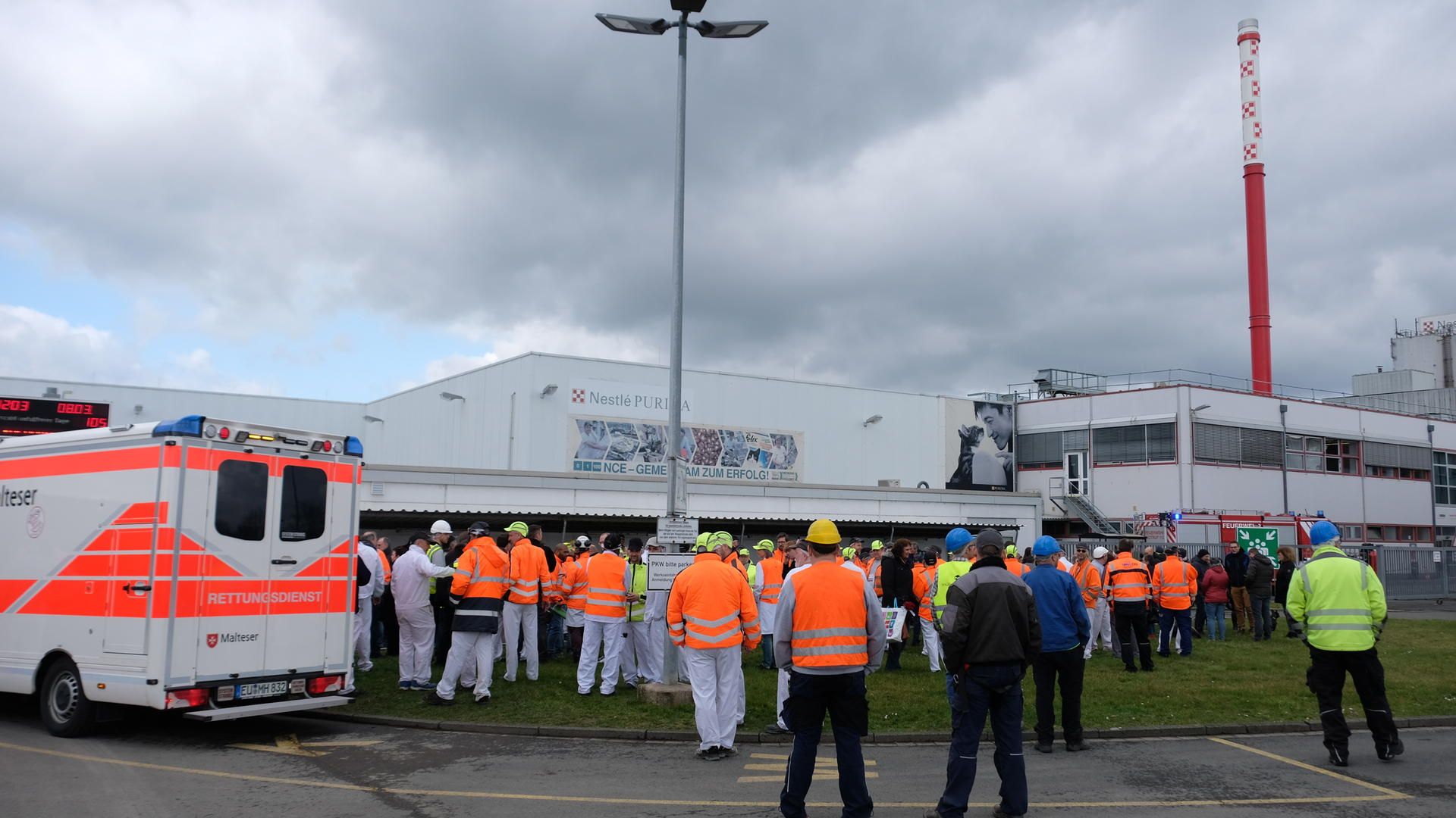 Feueralarm Tierfutterfabrik Euskirchen