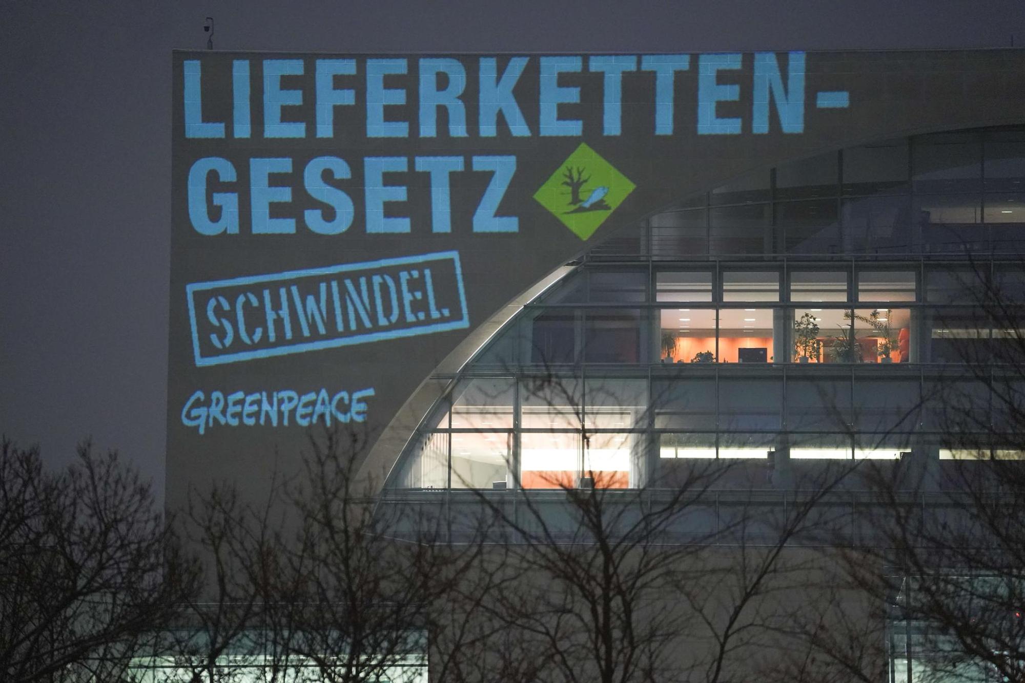 Greenpeace Lieferkette