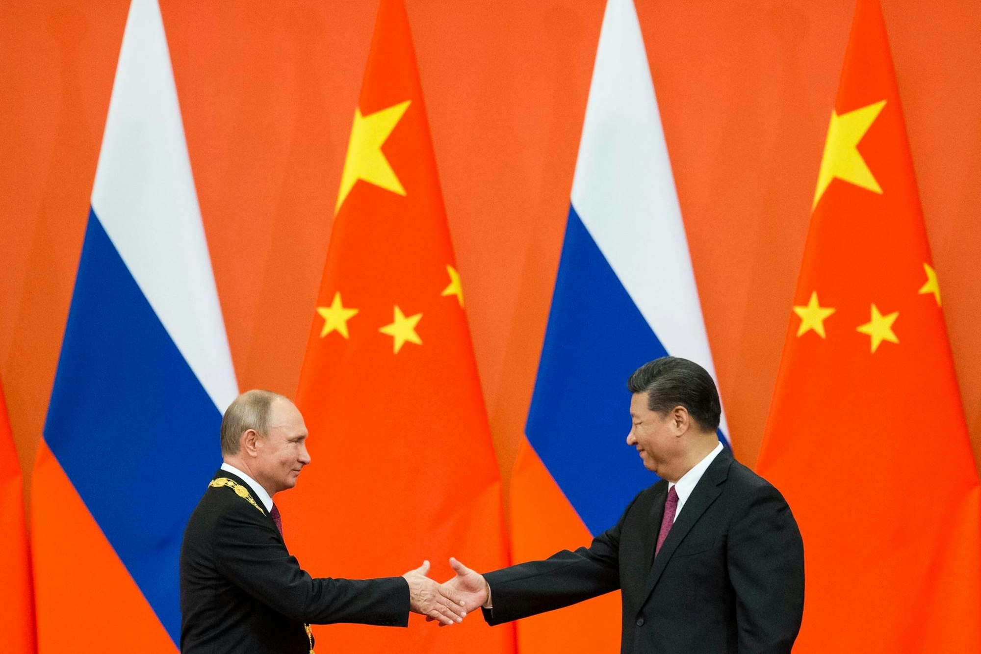 Putin Jinping 080618