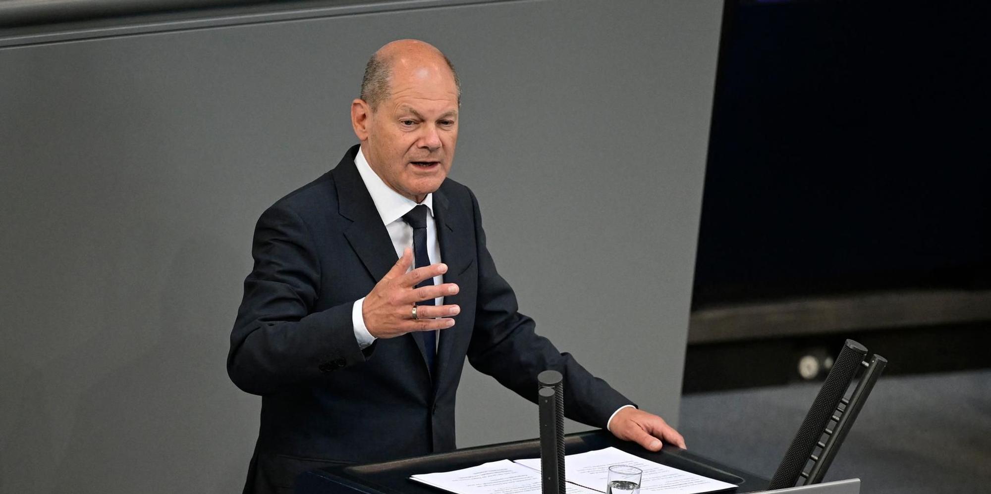 Scholz Regierungserklärung