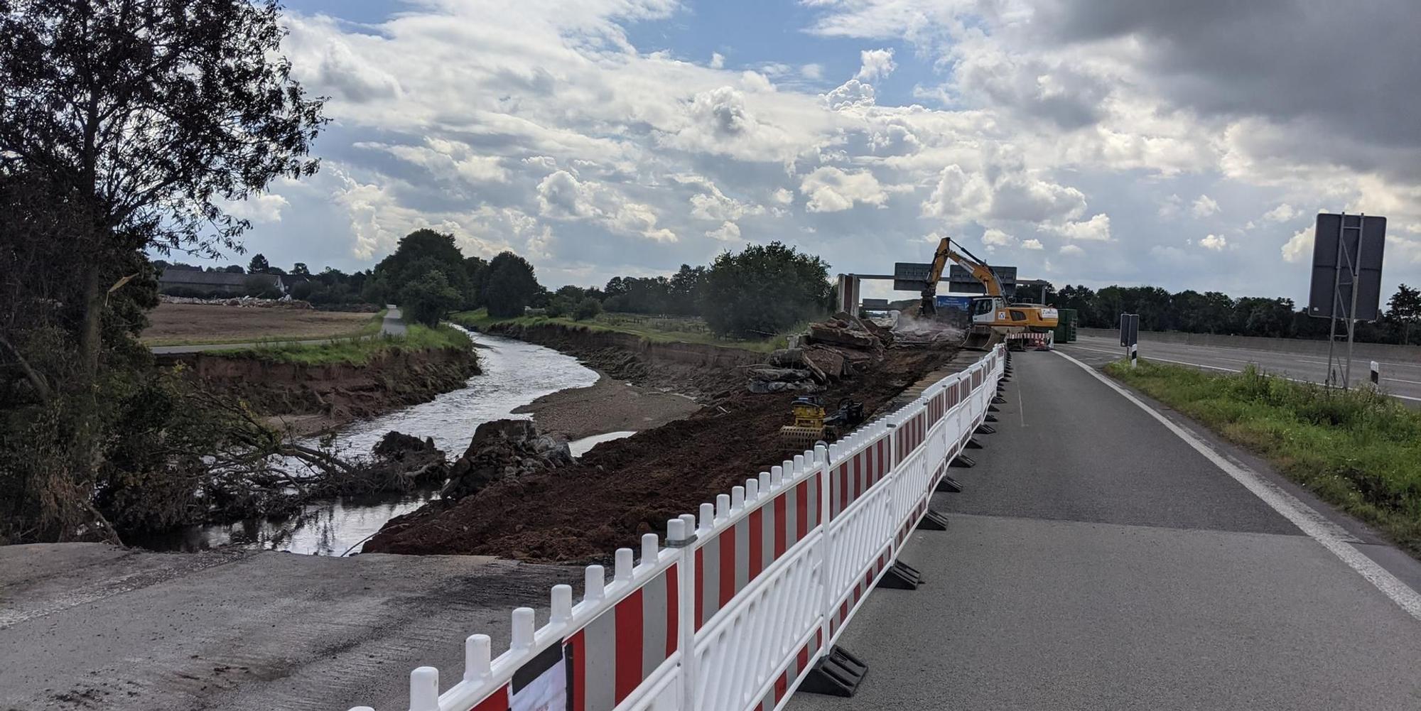 Dreieck Erfttal nach Hochwasser I