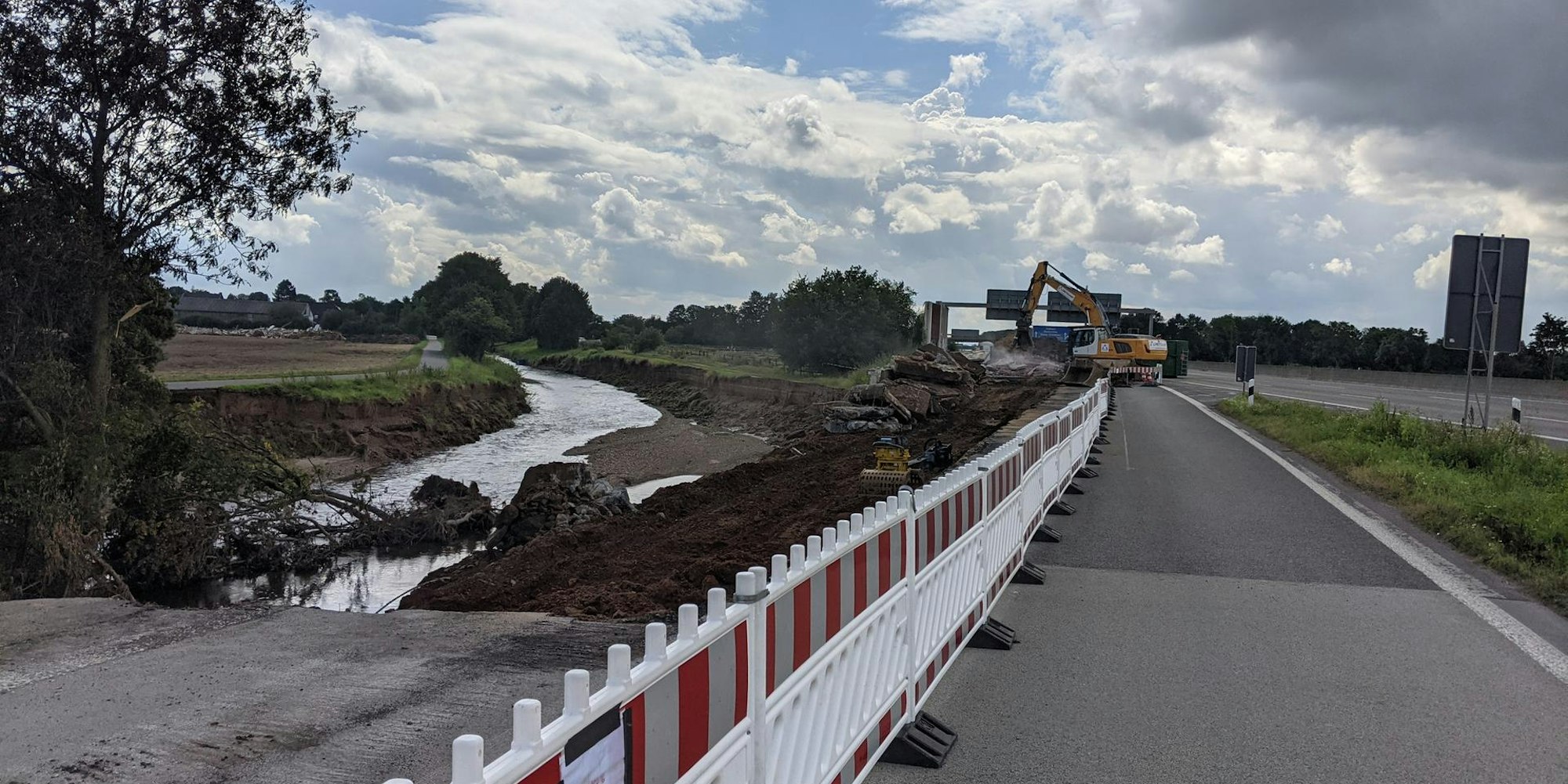 Dreieck Erfttal nach Hochwasser I