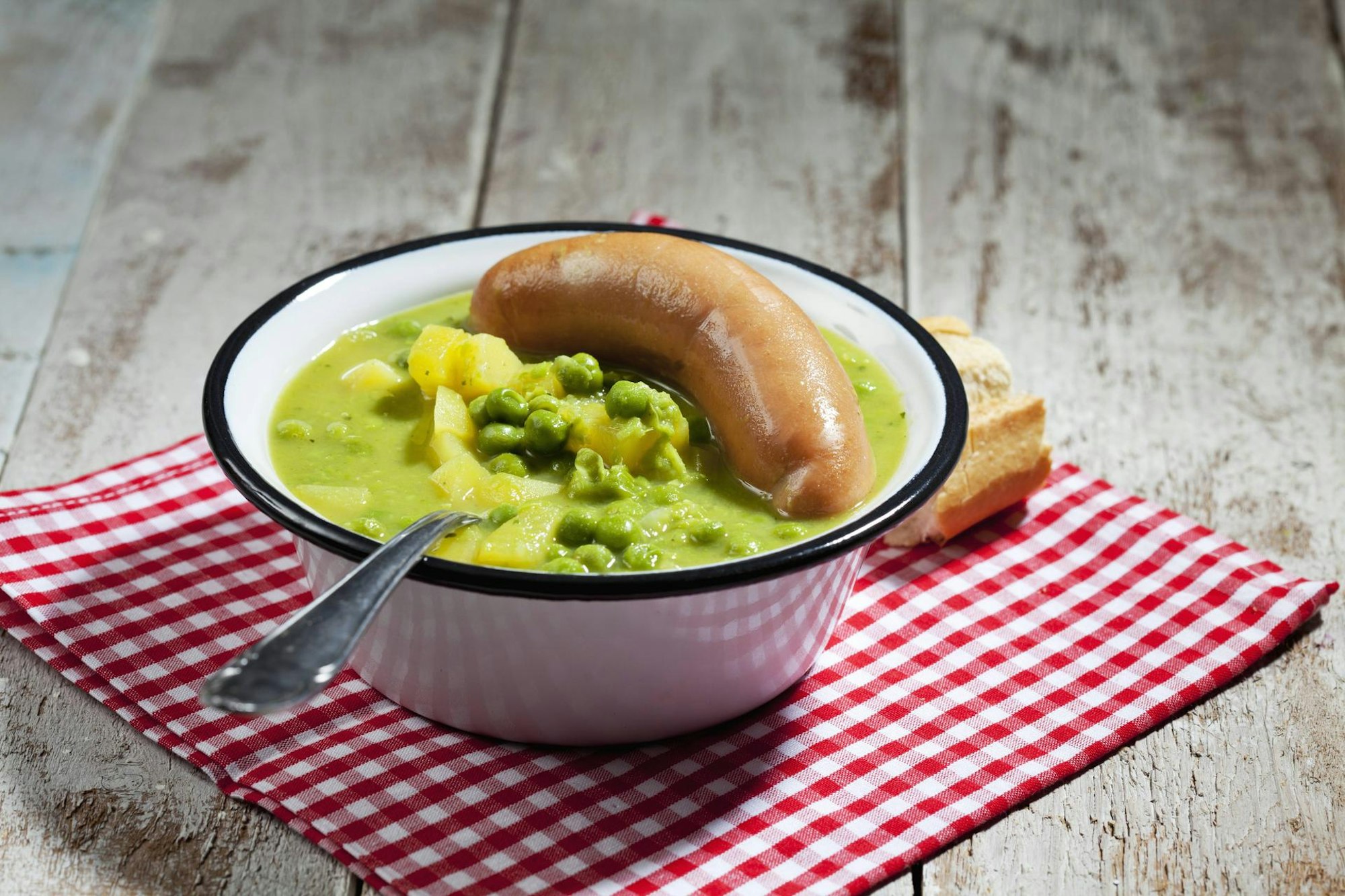 Erbsensuppe (Symbolbild)