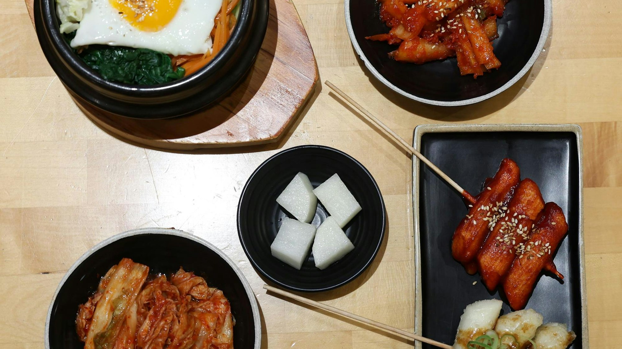 Koreanische Tapas im Anju in Köln.