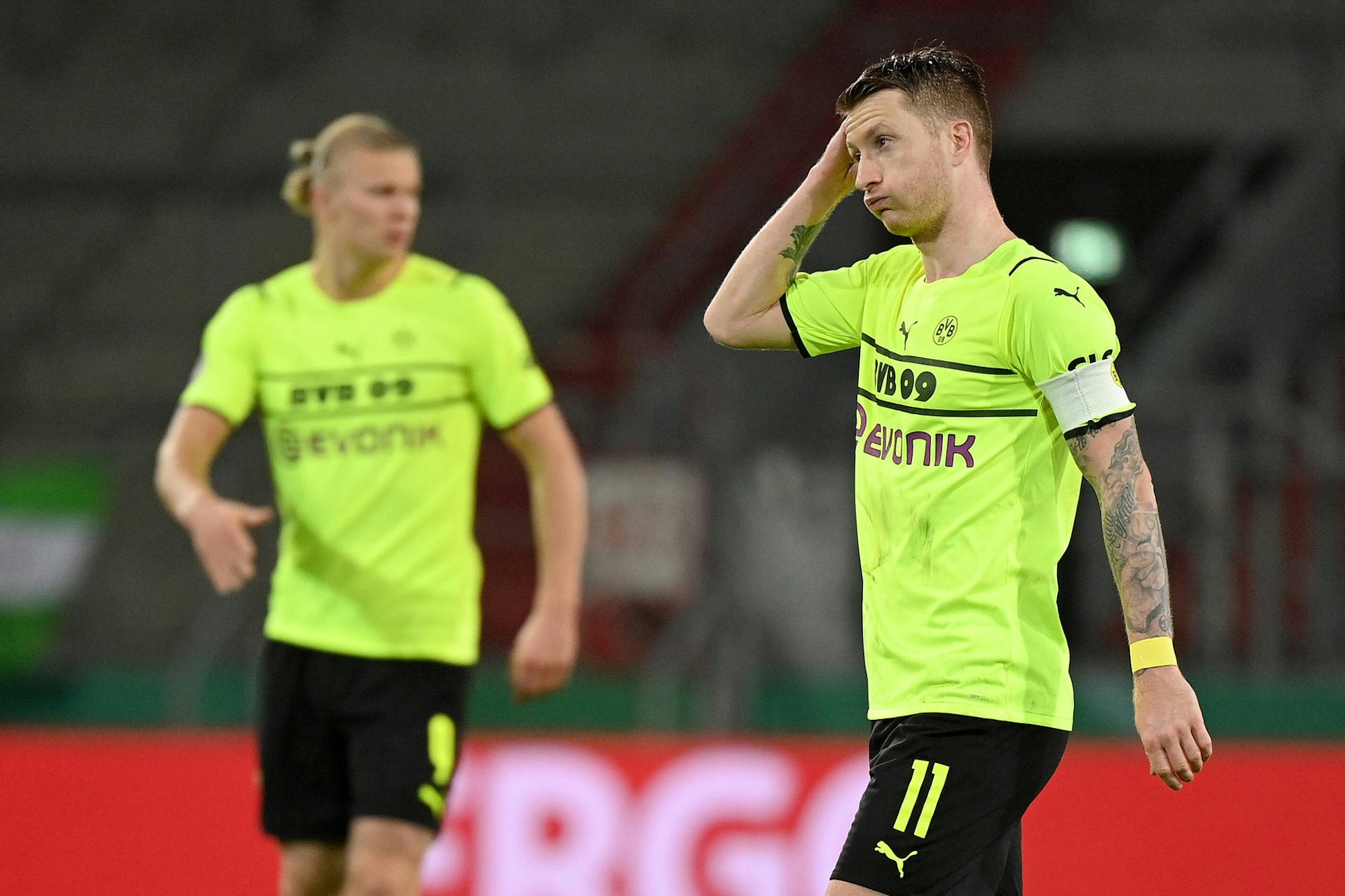 Reus pustet durch