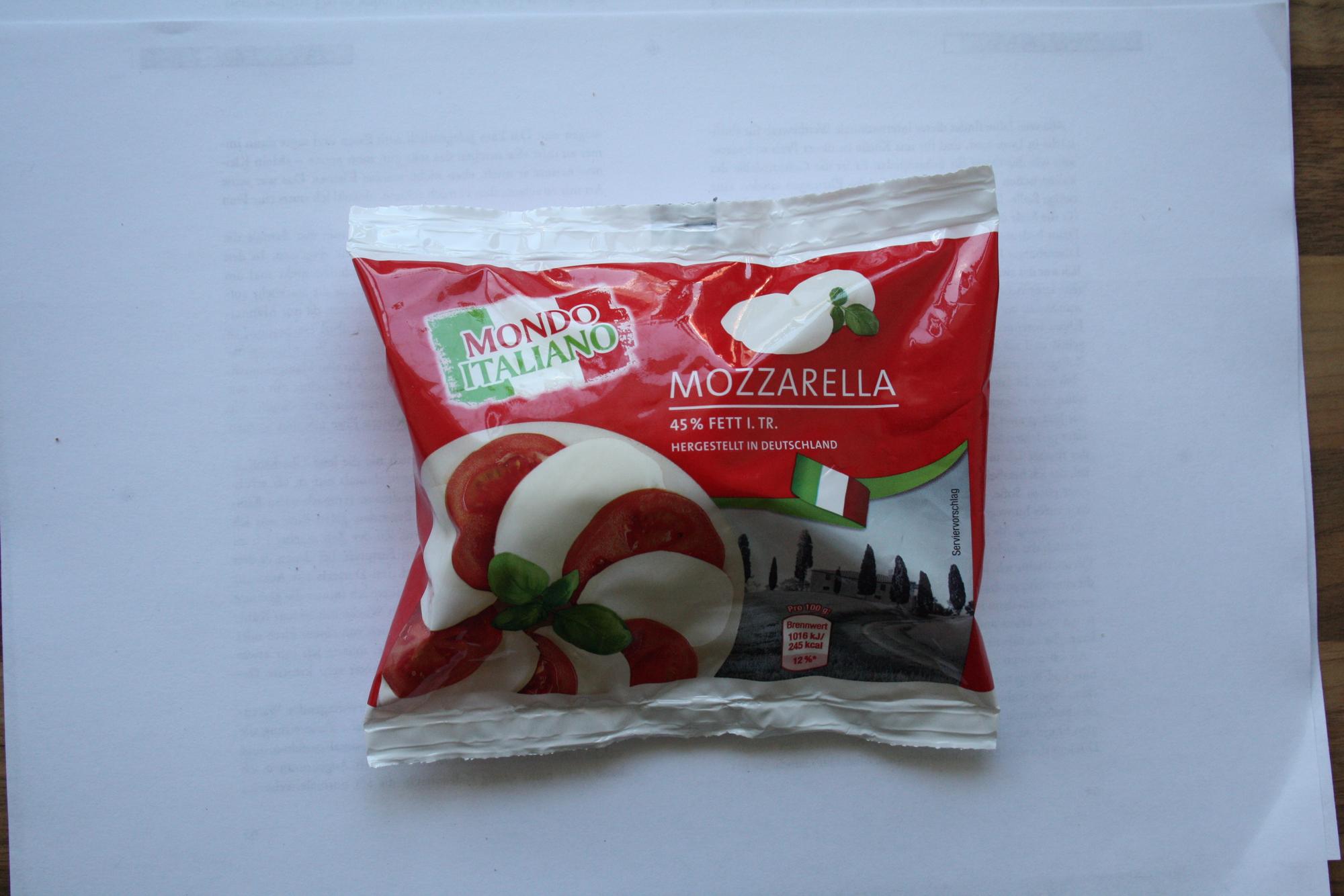 Mondo italiano Mozzarella