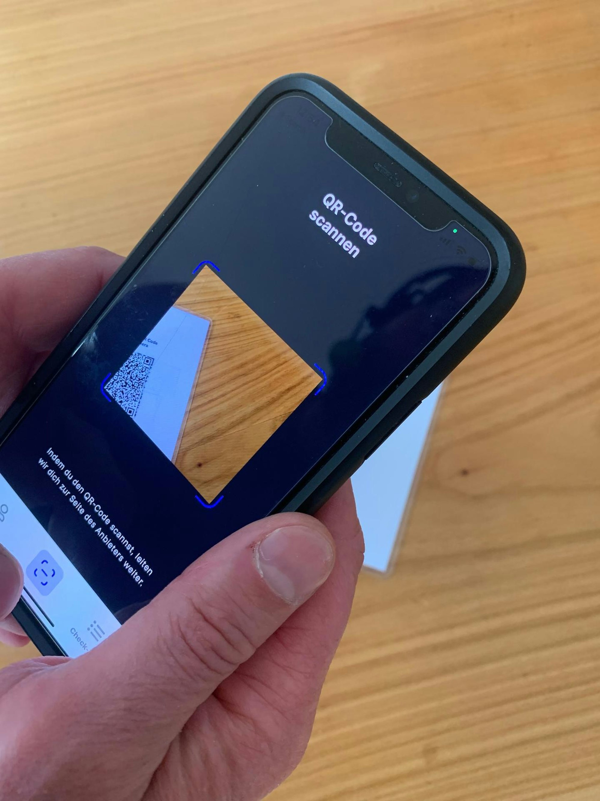 meine checkins ansicht