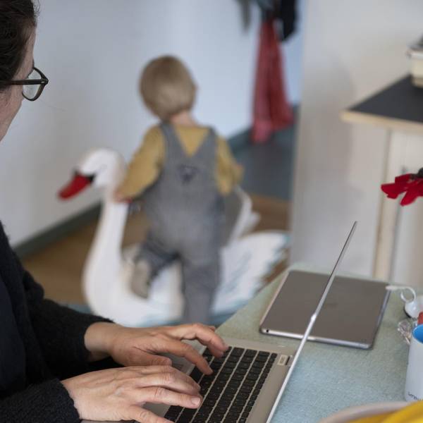 Homeoffice Kind dpa