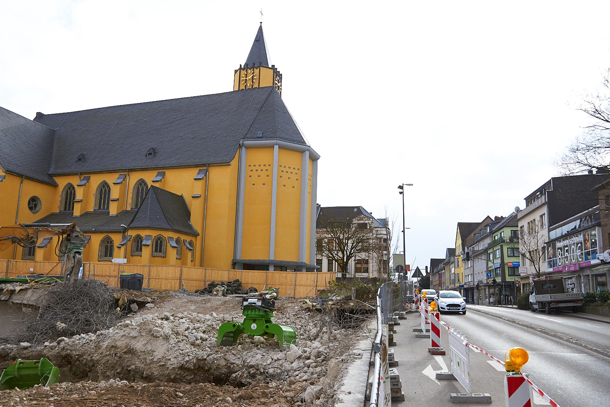 Porzer Hauptstraße heute