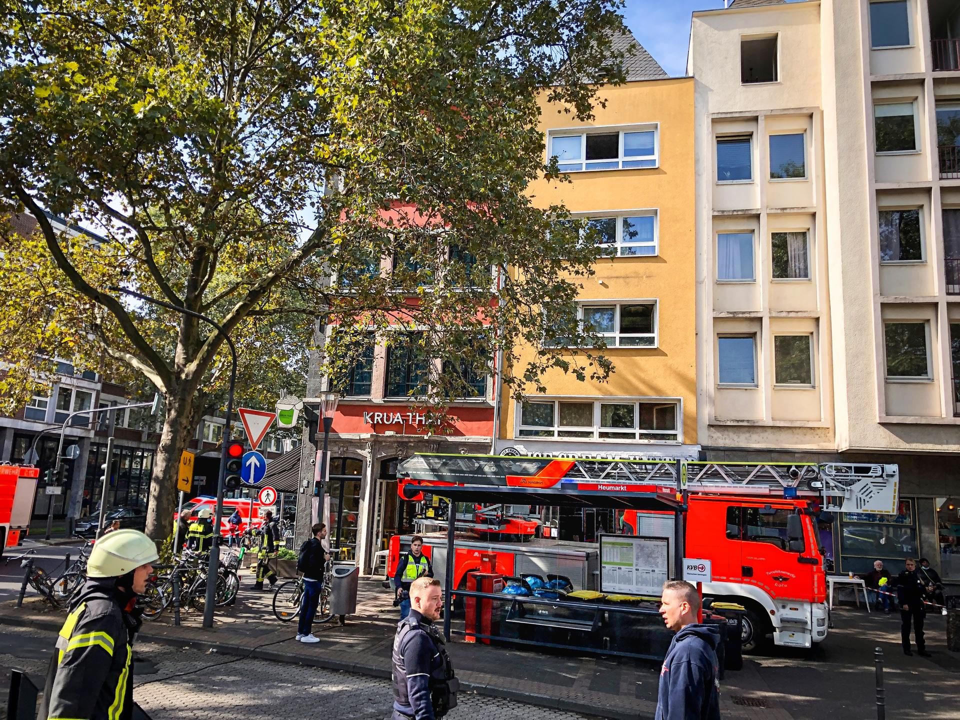 Heumarkt Einsatz Feuerwehr