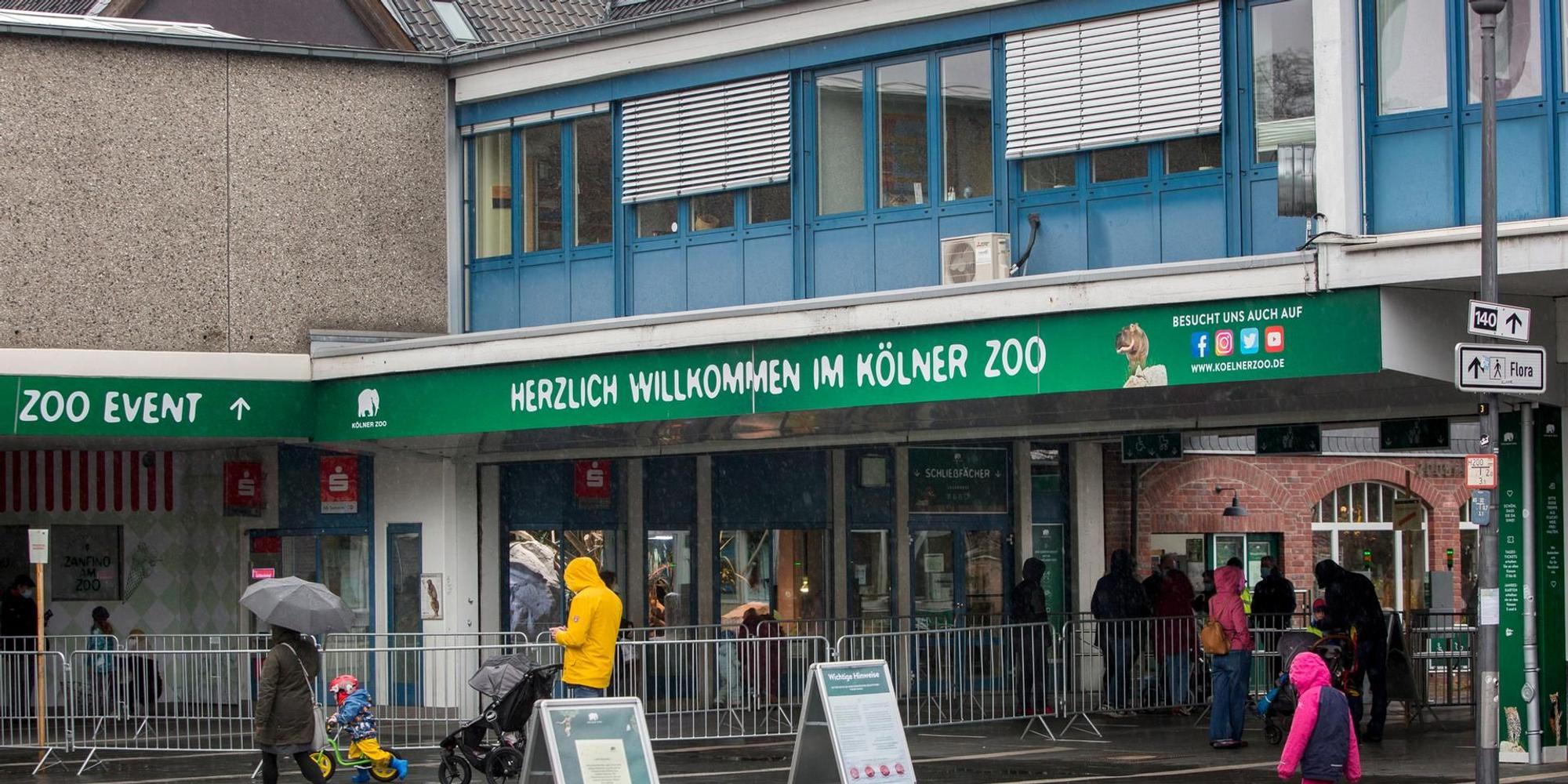 Kölner Zoo Eingang